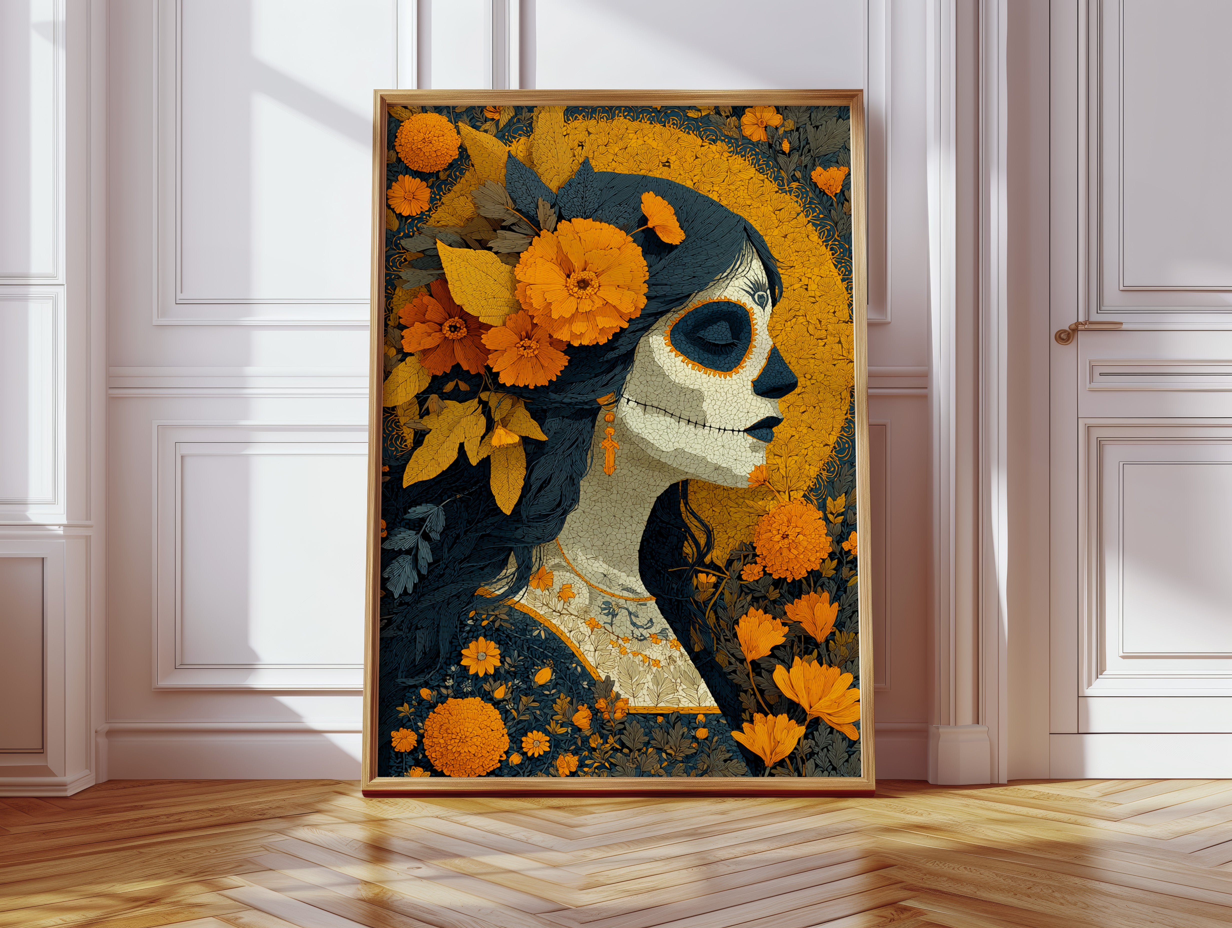 Beneath The Marigold Veil