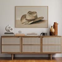 Weathered Leather Tells Ranch Tales