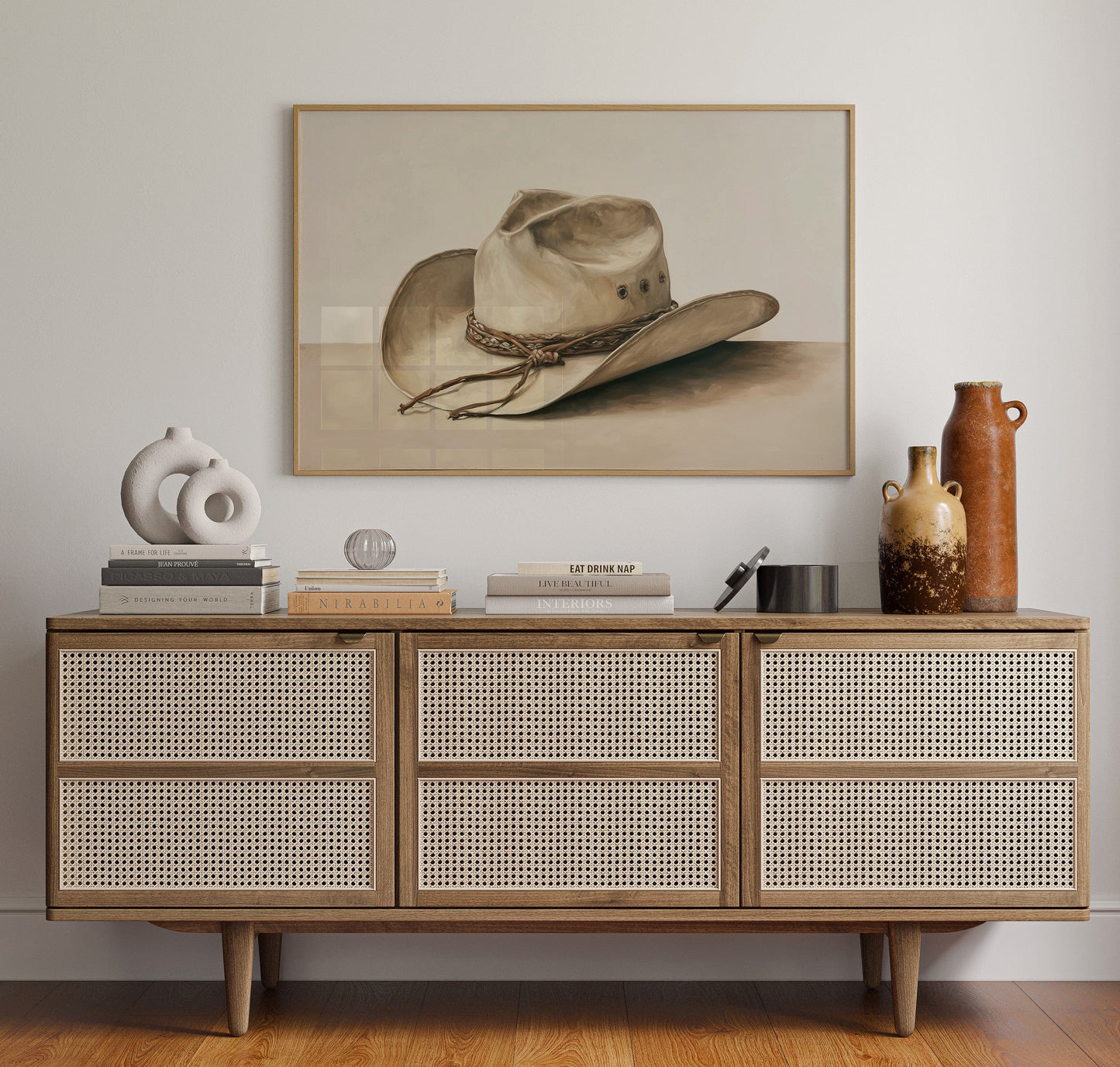 Weathered Leather Tells Ranch Tales