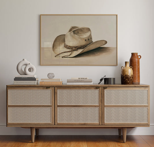 Weathered Leather Tells Ranch Tales