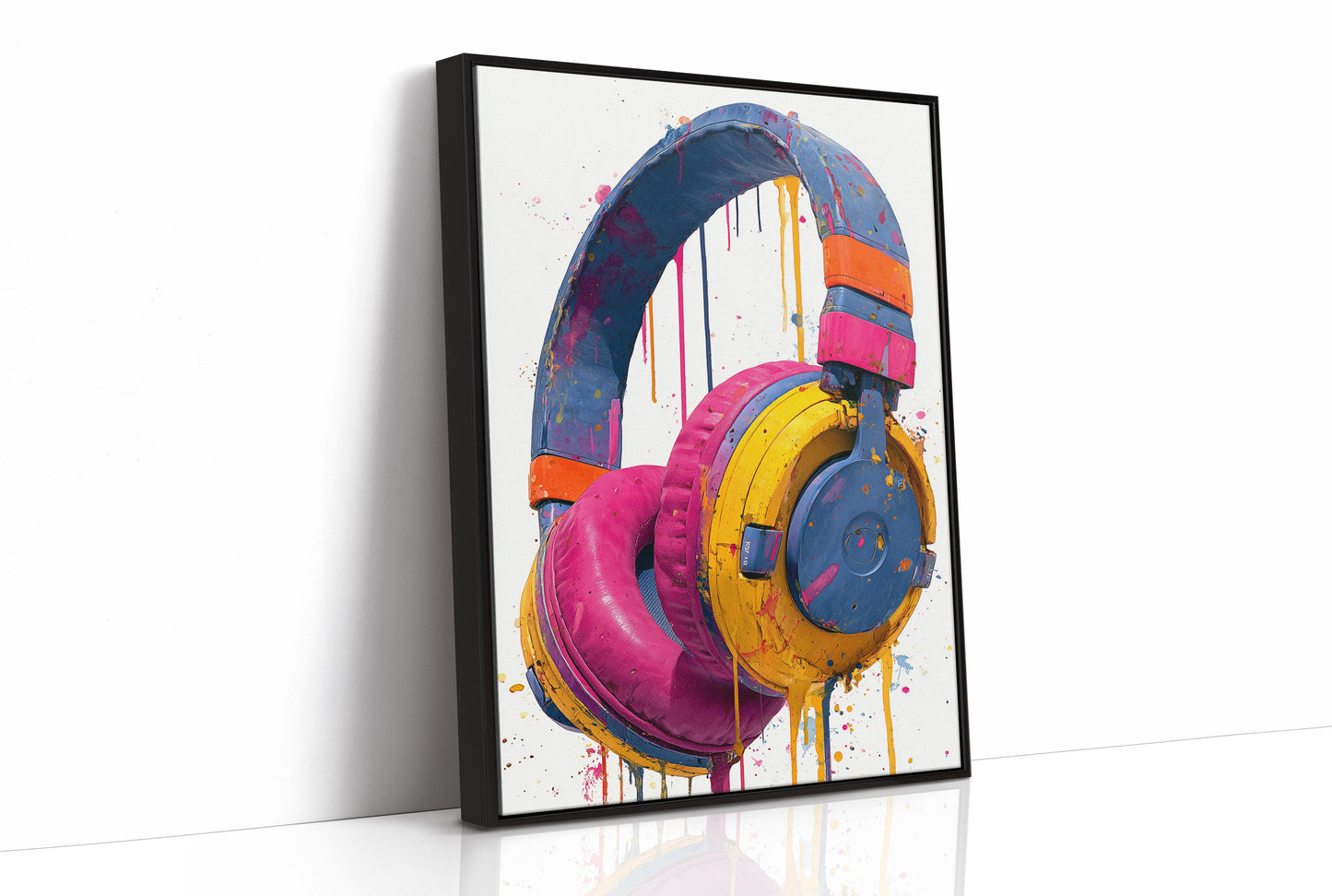 Headphones Dripping in Color