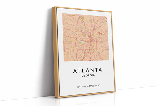 Atlanta, Mapped in Amber
