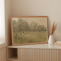 Shepherd Among the Blossoming Grove