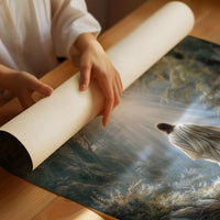 Light Guides The Forest Path