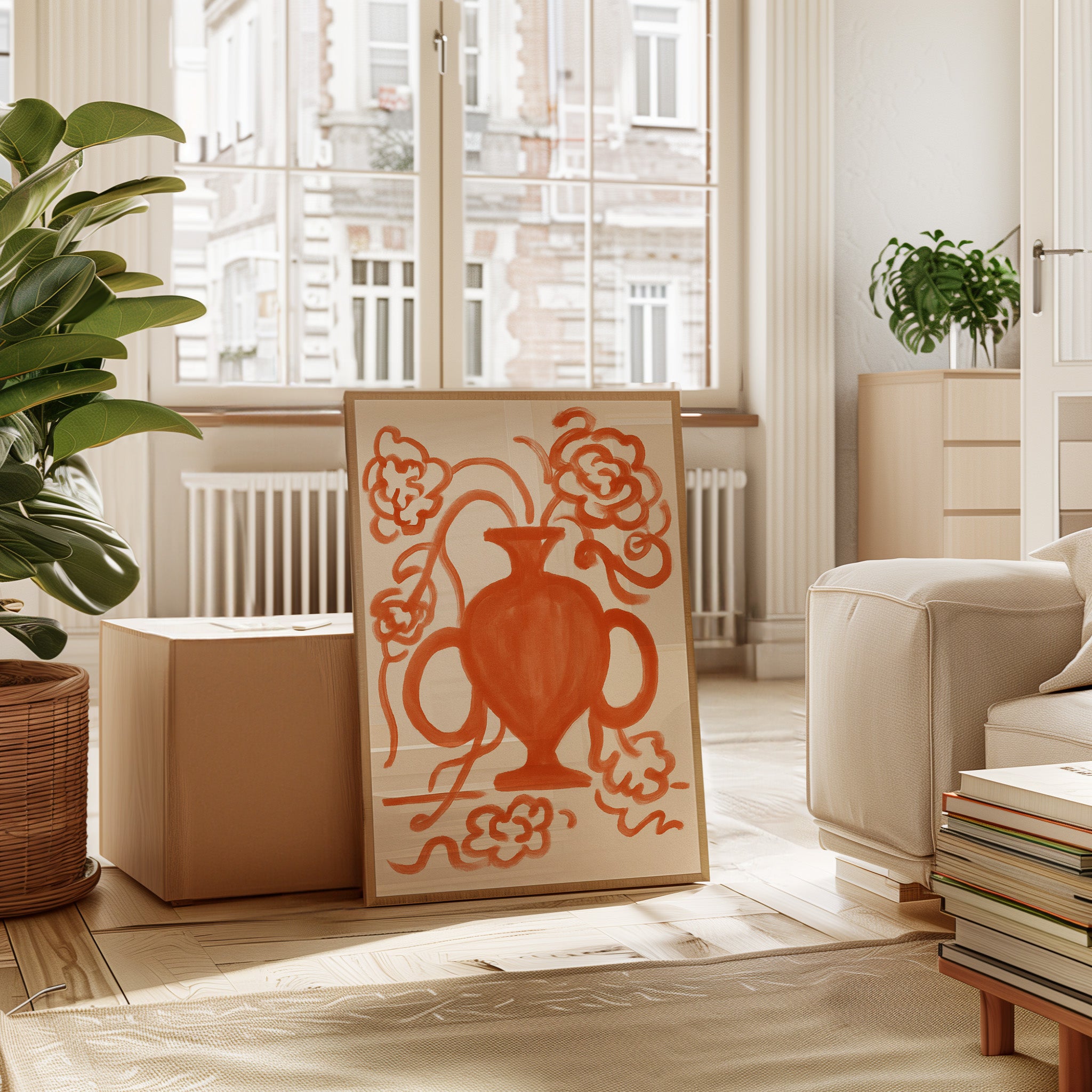 Terracotta Blooms Find Modern Grace