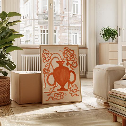 Terracotta Blooms Find Modern Grace