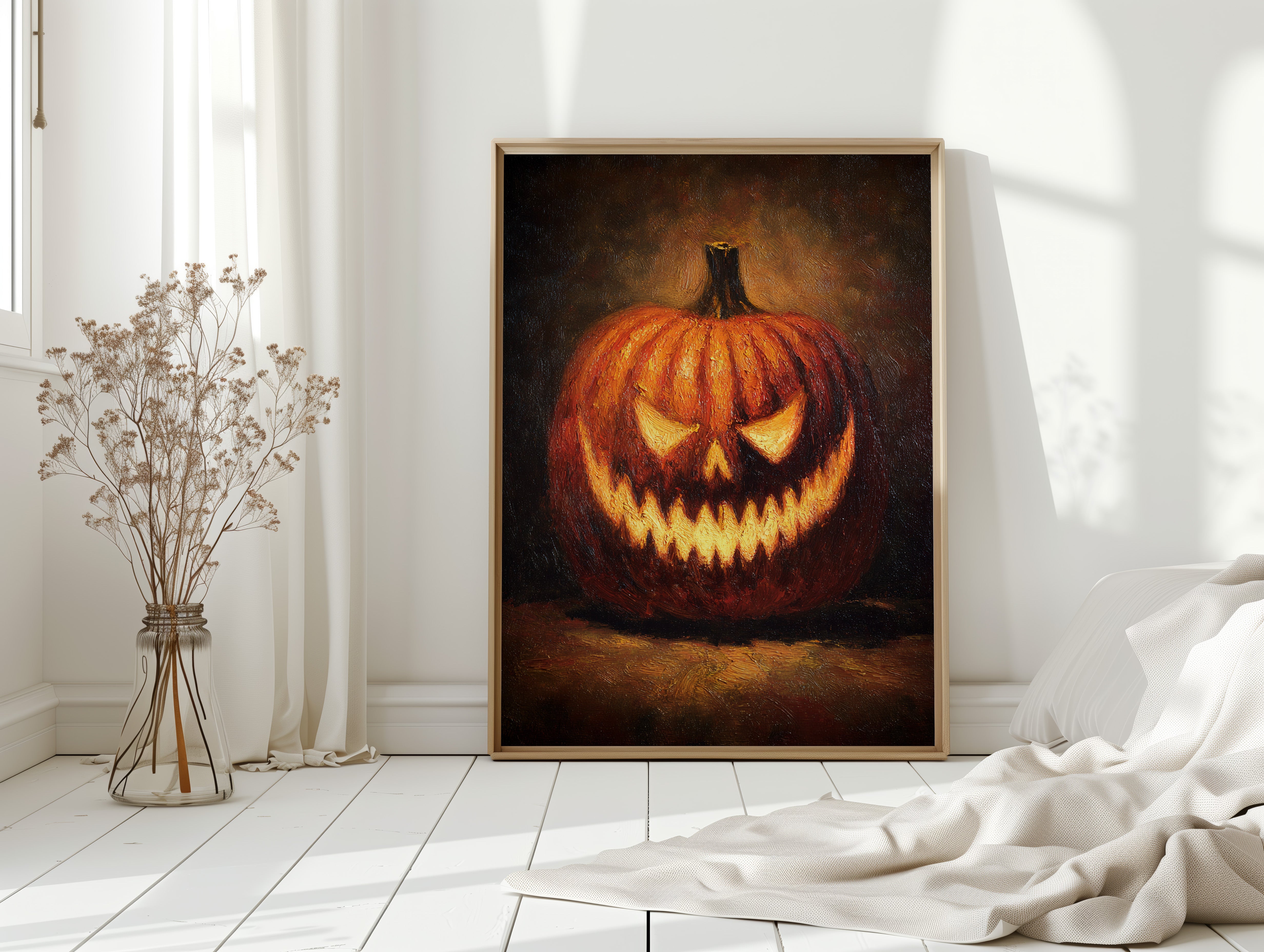 Flickering Grin of Autumn's Haunt