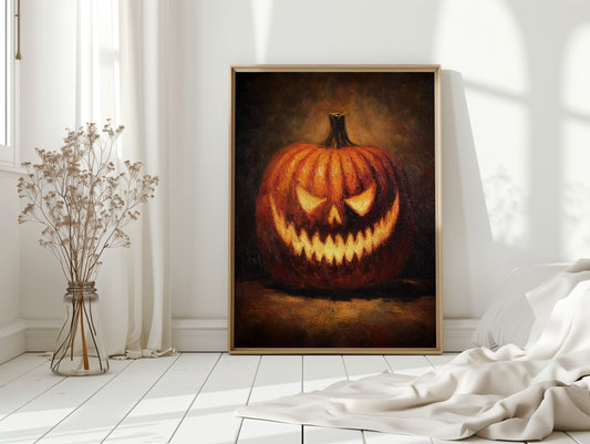 Flickering Grin of Autumn's Haunt