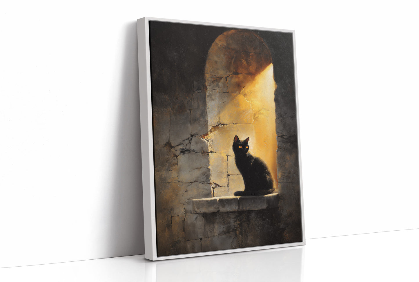 Ancient Light Finds Feline Guardian