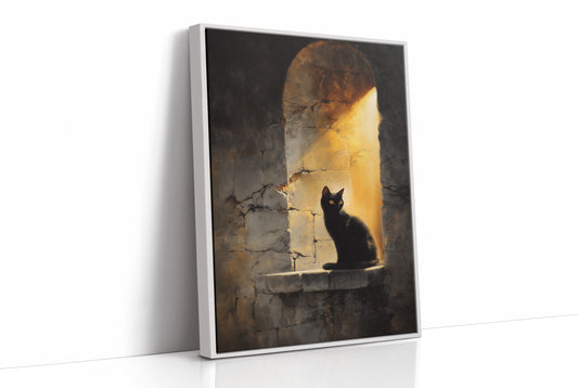 Ancient Light Finds Feline Guardian