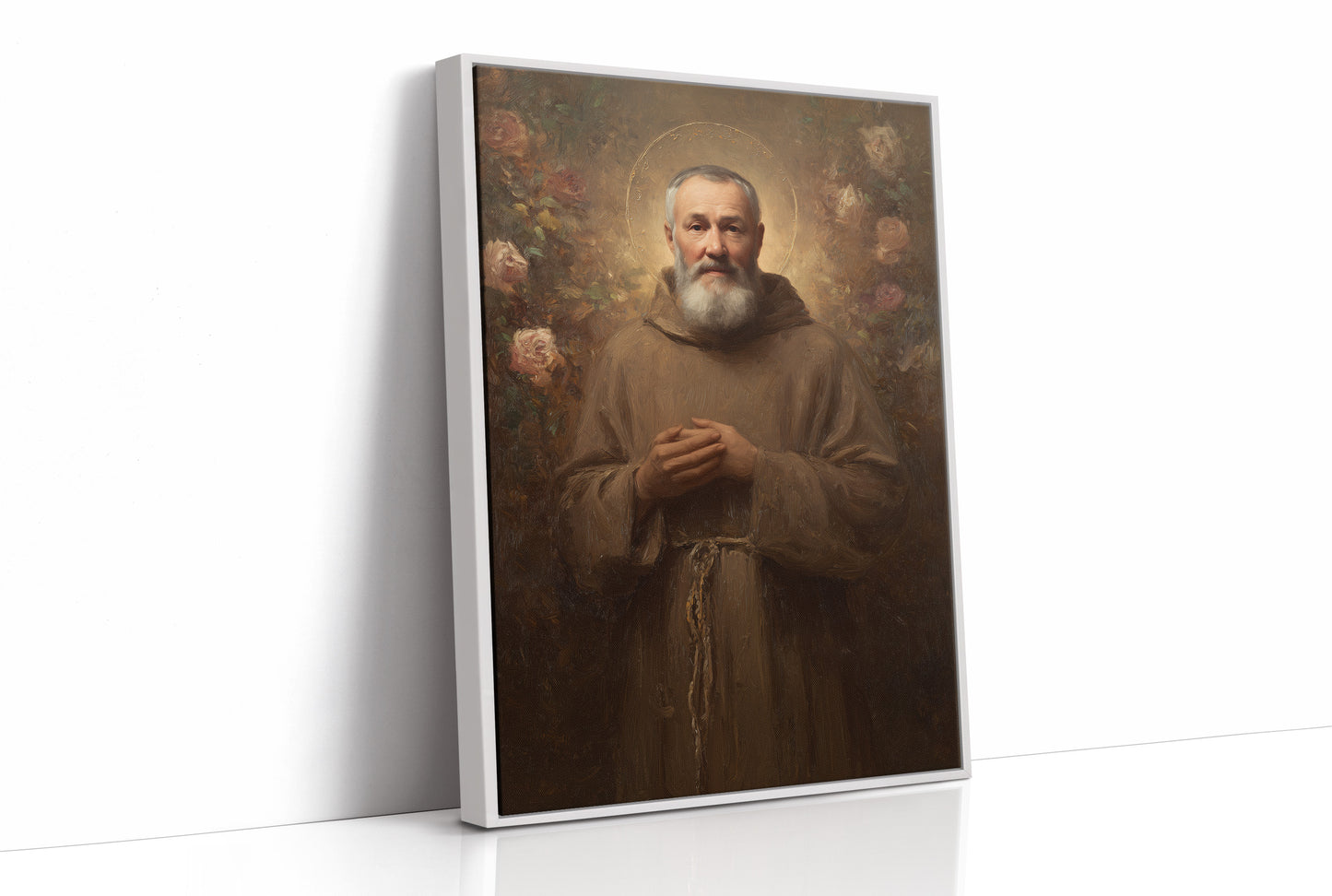 Sacred Art On Rustic Table