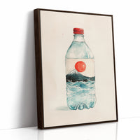 Mount Fuji Flows In Bottle