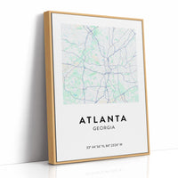 Atlanta, Mapped in Mint