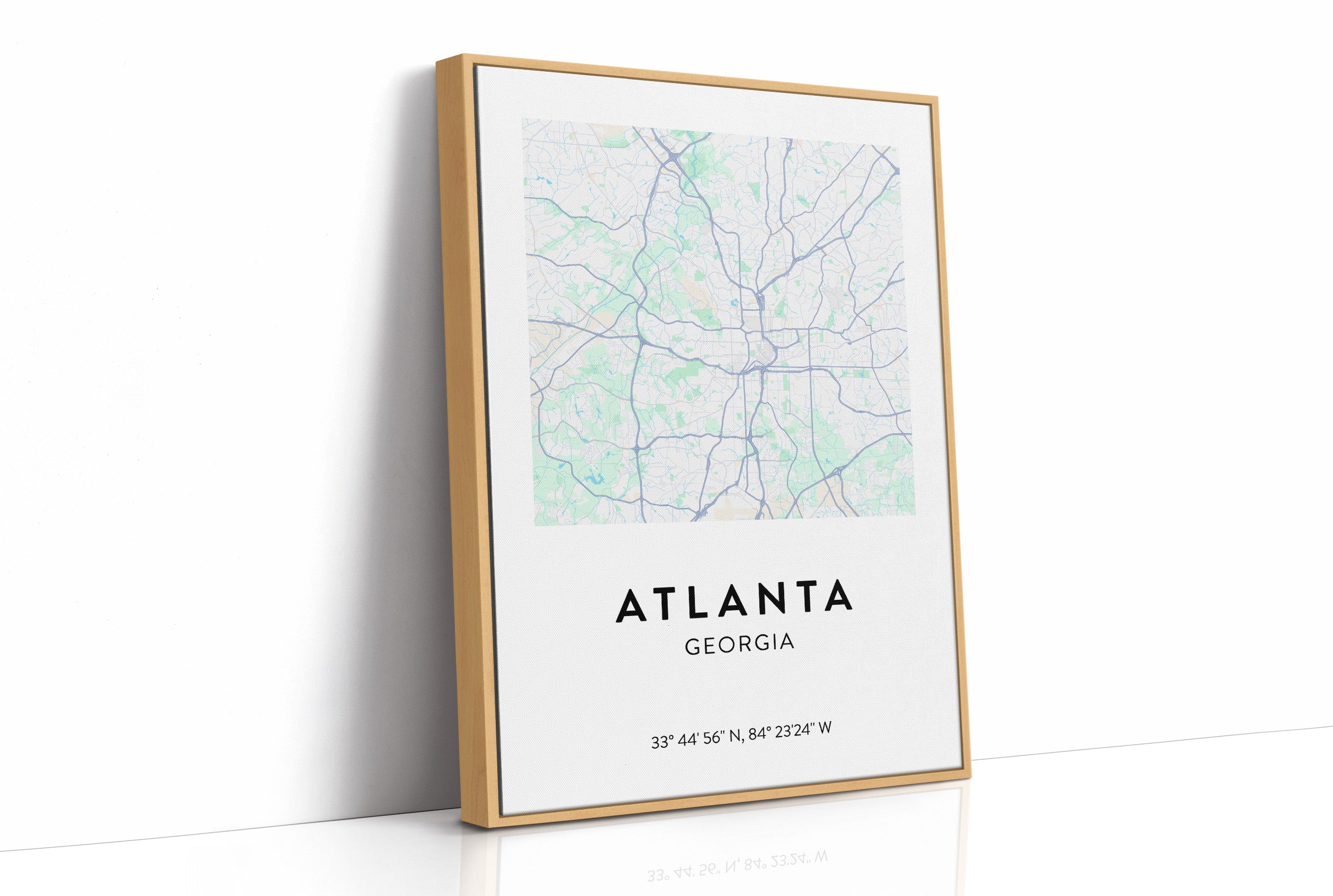 Atlanta, Mapped in Mint