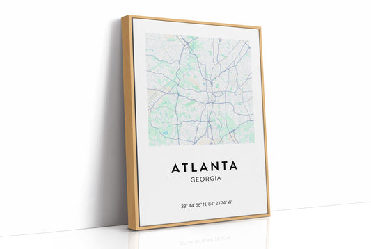 Atlanta, Mapped in Mint