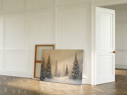 Silent Snow Wraps Pine Dreams
