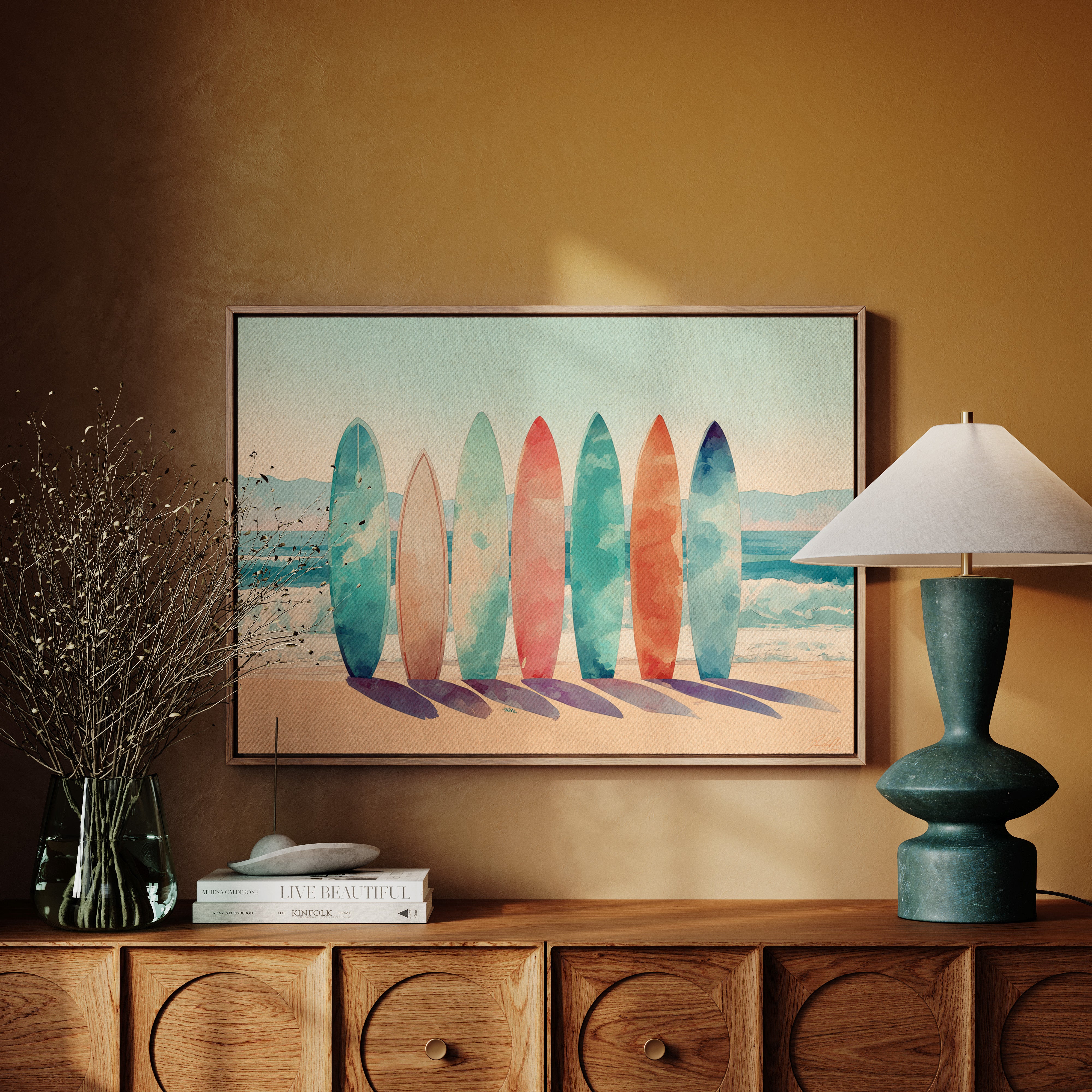 Surfboards Paint Their Summer Stories