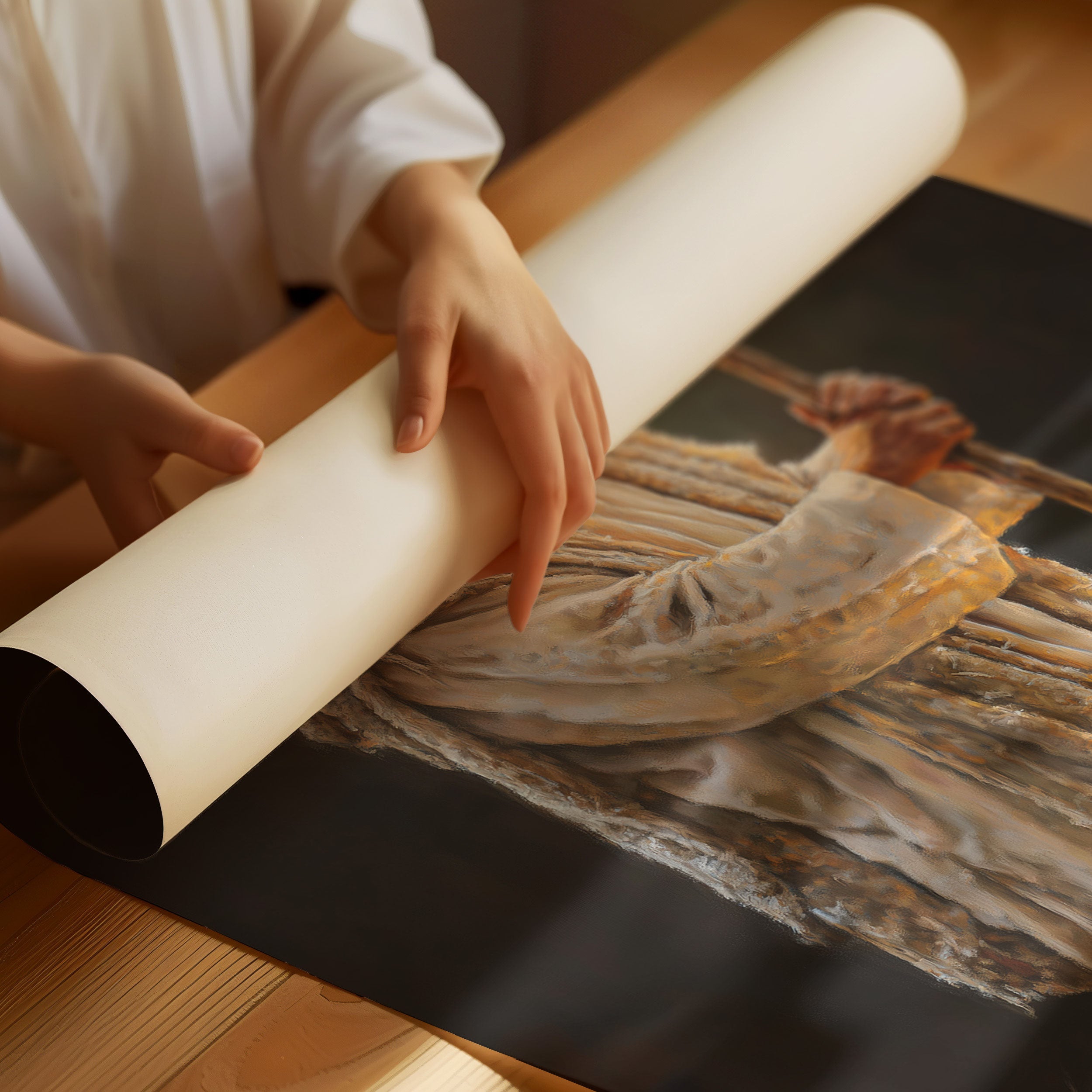 Sacred Light Fills Winter Corners