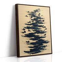 Birds Dance Through Inky Waves