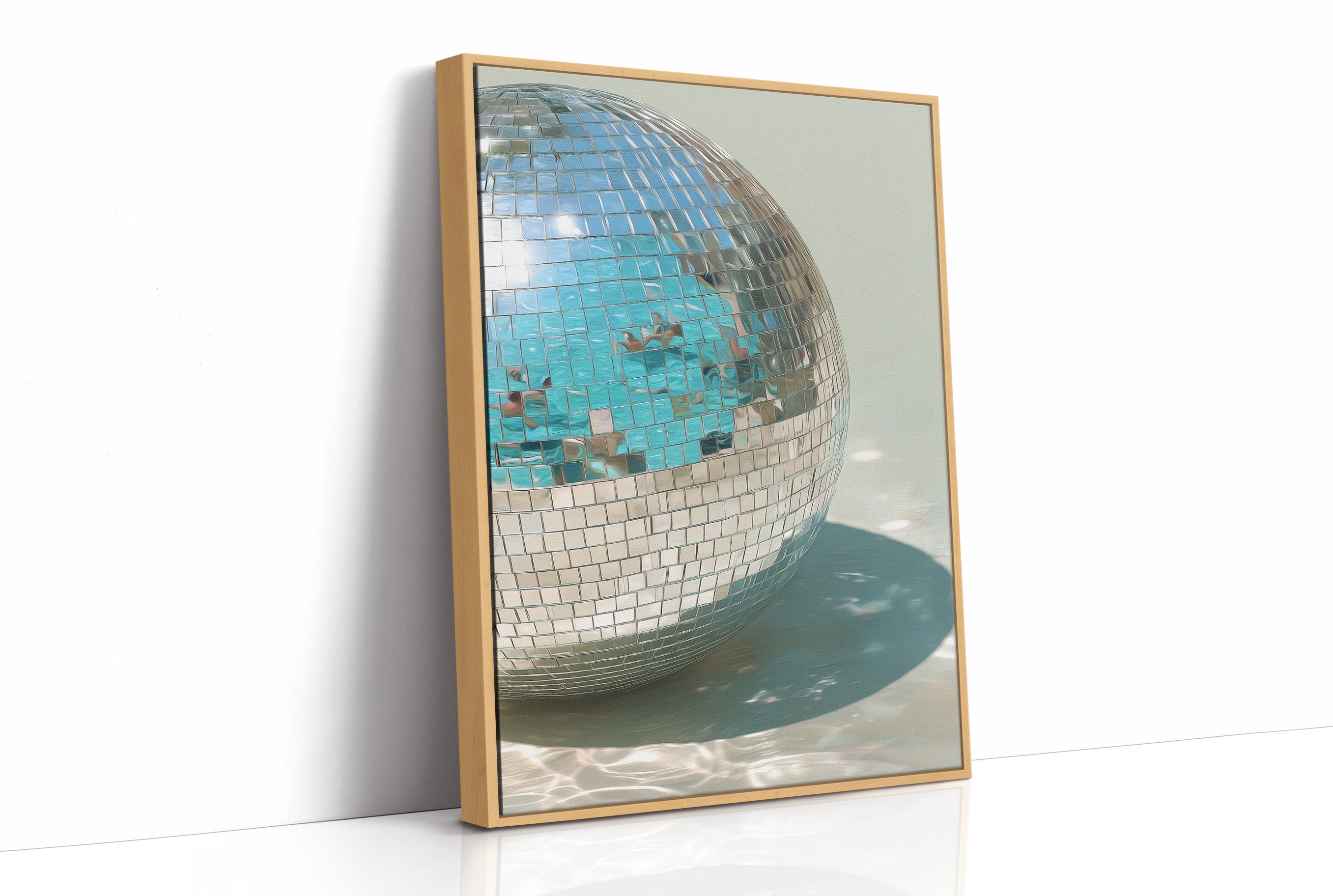Reflections in Aqua Light