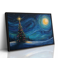 Starlit Pine Dances With Moon