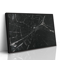 Tangled Threads, Black Canvas