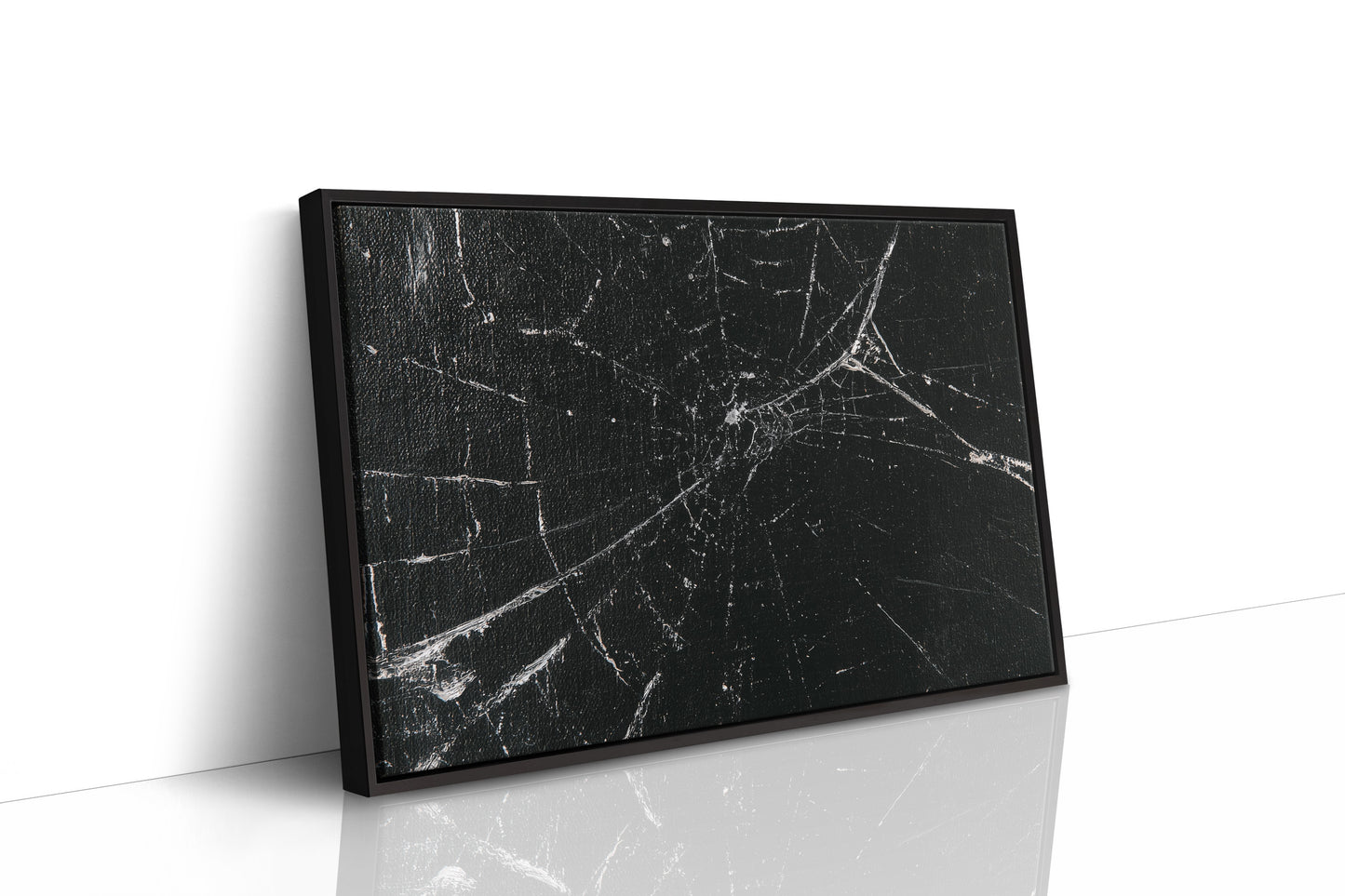 Tangled Threads, Black Canvas