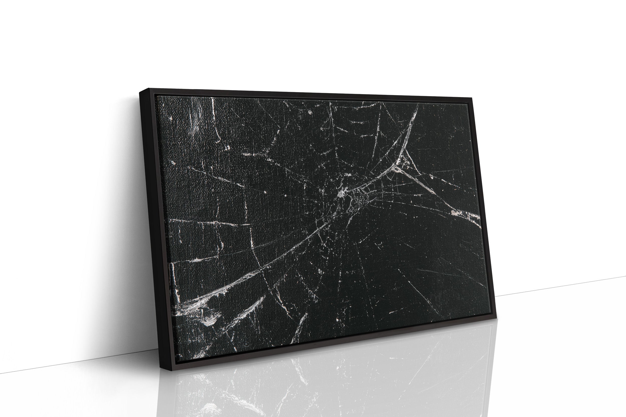 Tangled Threads, Black Canvas
