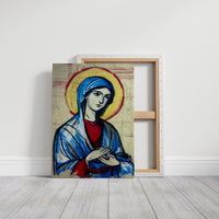 Modern Icon Reimagines Byzantine Tradition