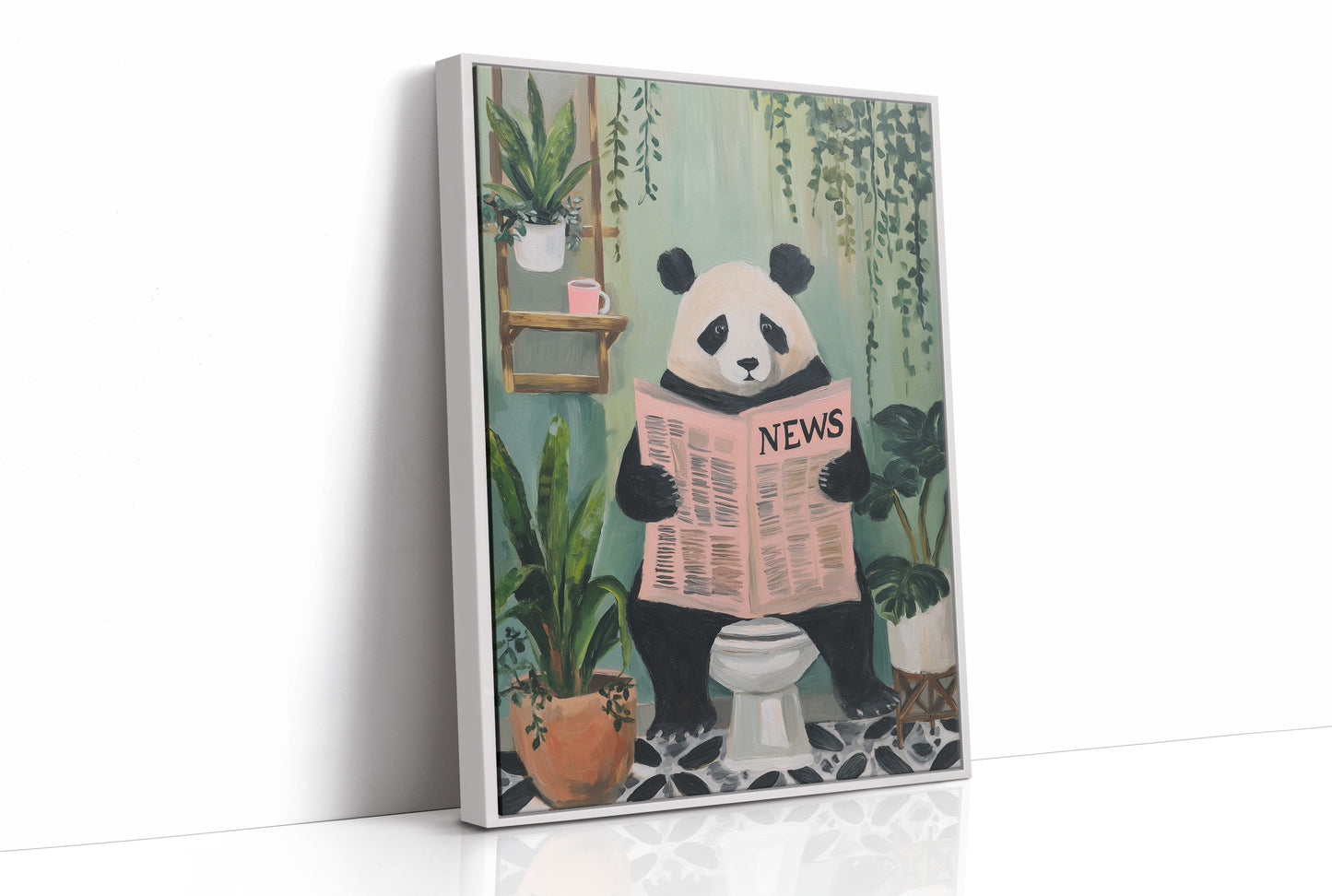 Panda's Morning Paper In Paradise