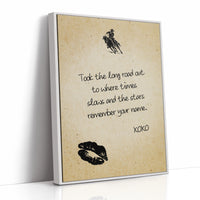 Took the Long Road Out — Cowboy Love Letter Print