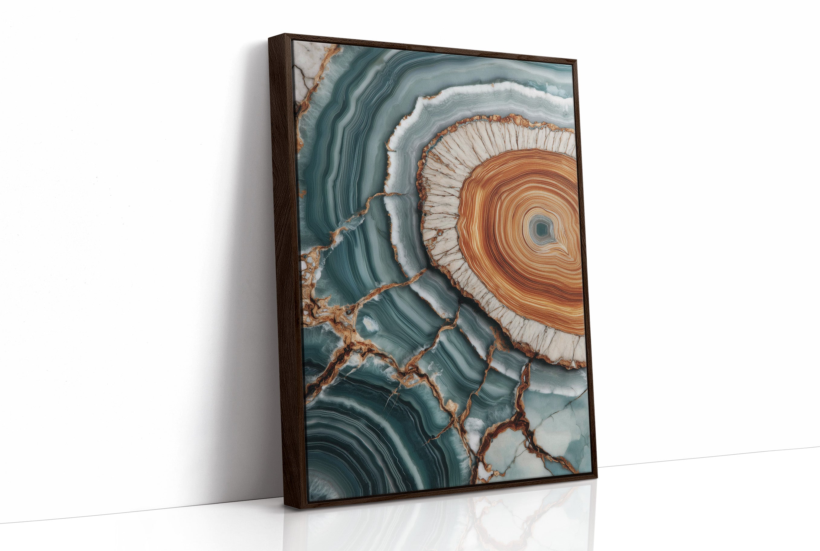 Teal Waves Meet Desert Sun