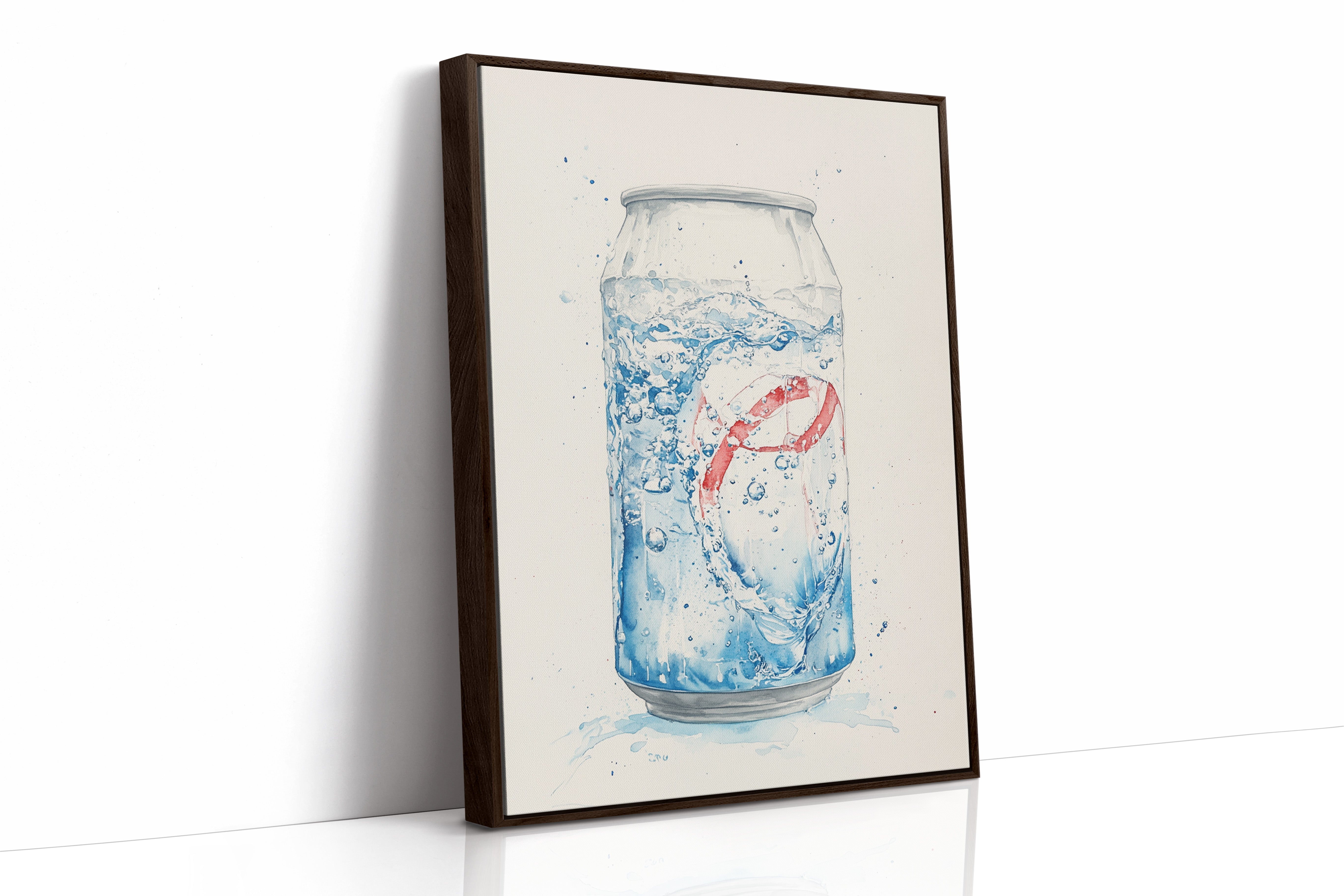 Summer Bubbles Dance In Glass