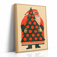 Santa Hauls the Big Tree