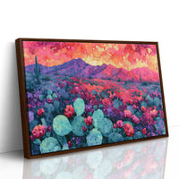 Desert Bloom, Magenta Mountains