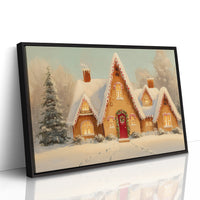 Gingerbread Cottages Share Winter Magic