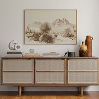 Yucca Blooms Pierce Desert Dawn