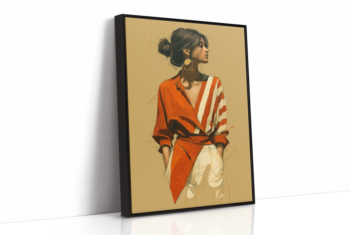 Poise in Terracotta