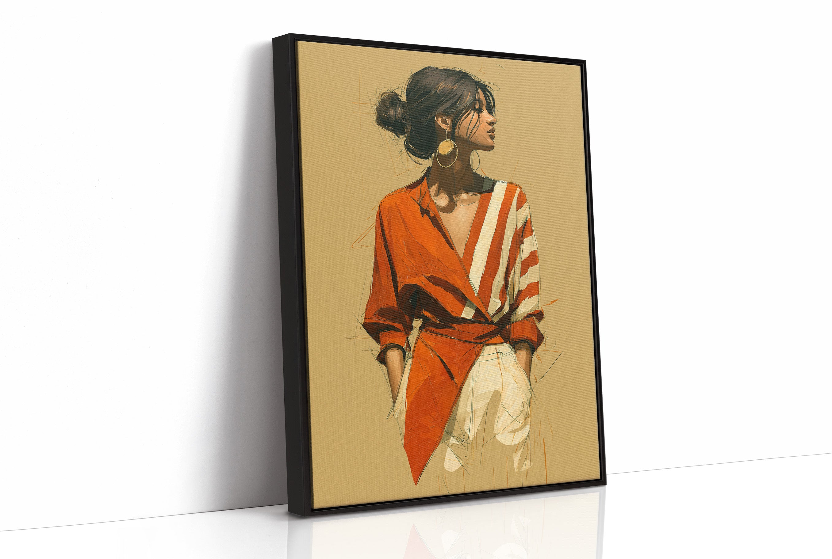 Poise in Terracotta