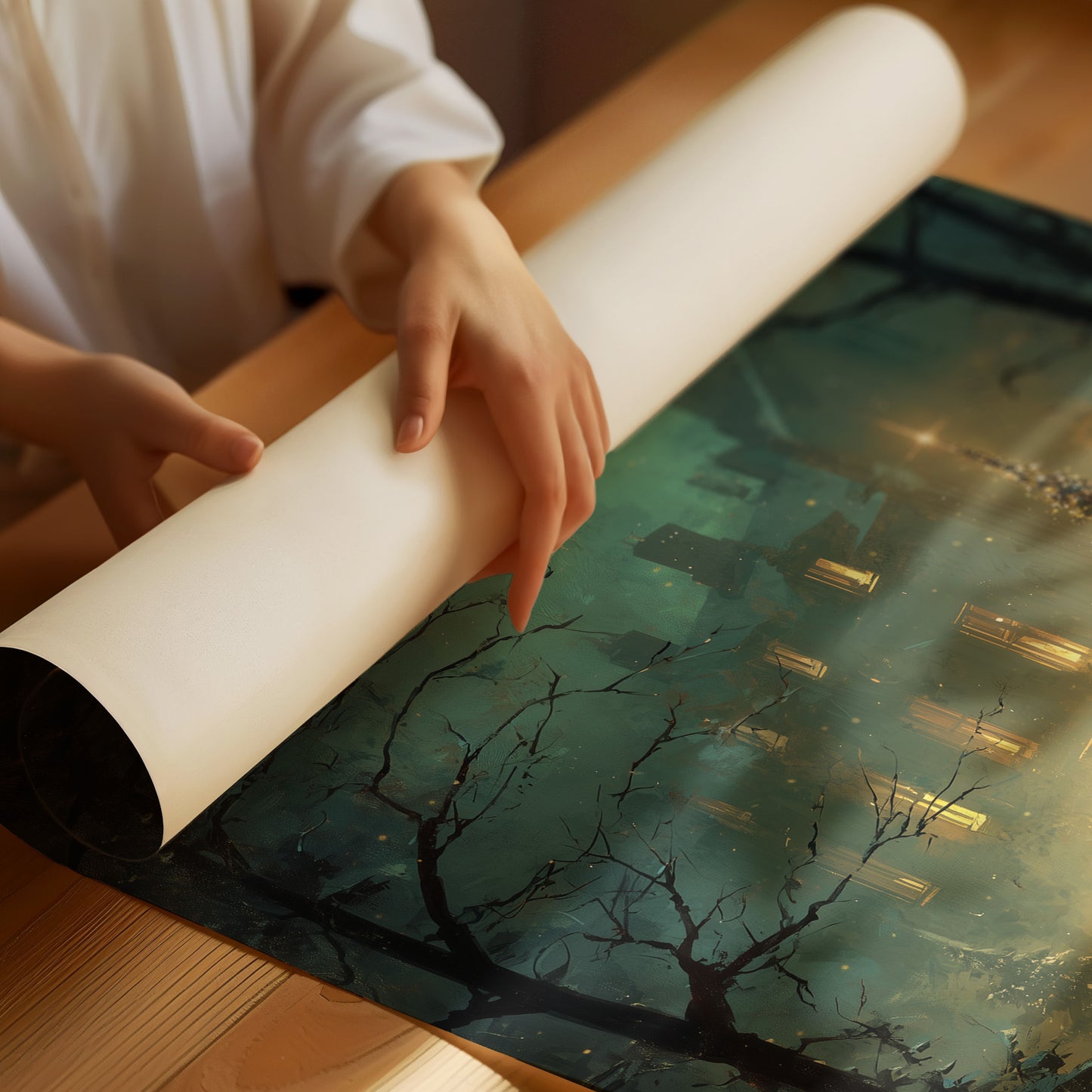 Winter Evening Glows With Promise