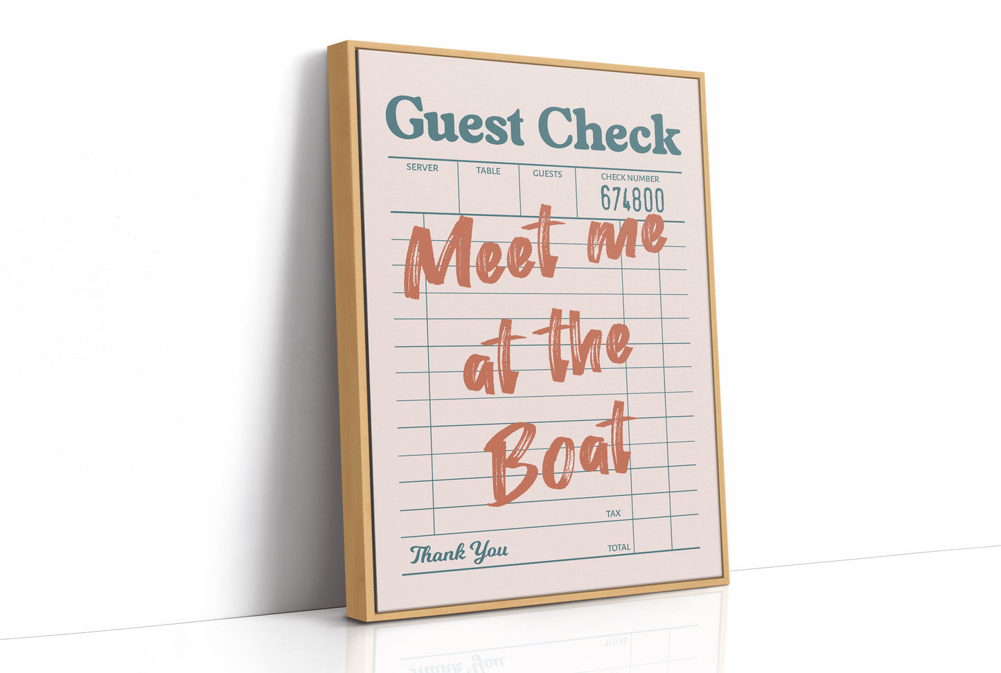 Meet Me At The Boat