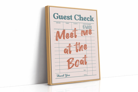 Meet Me At The Boat