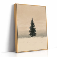 Solitary Pine, Golden Haze