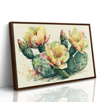 Prickly Pear in Golden Bloom
