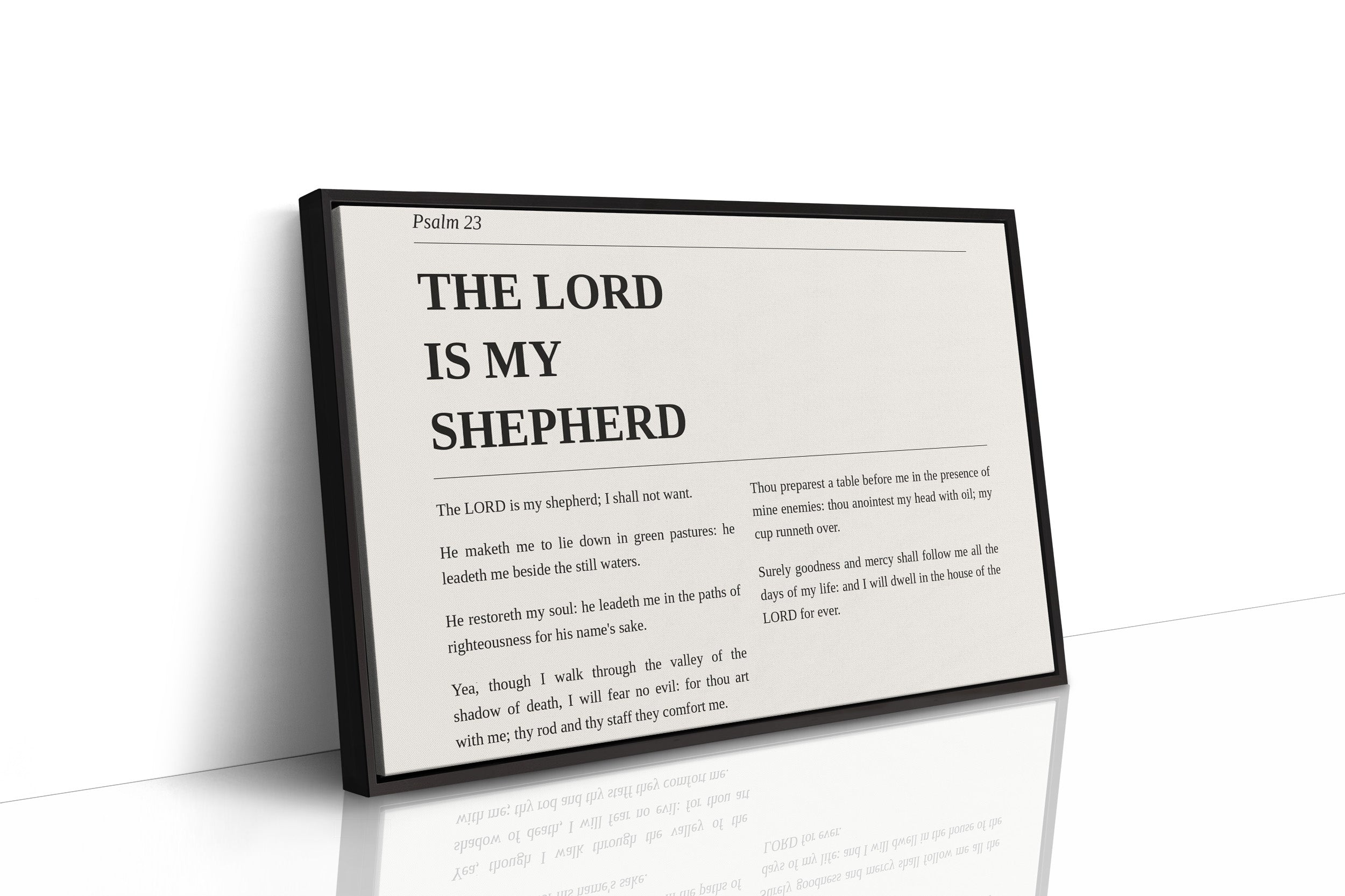 Psalm 23 Editorial Print