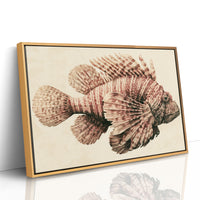 Lionfish in Antique Sepia