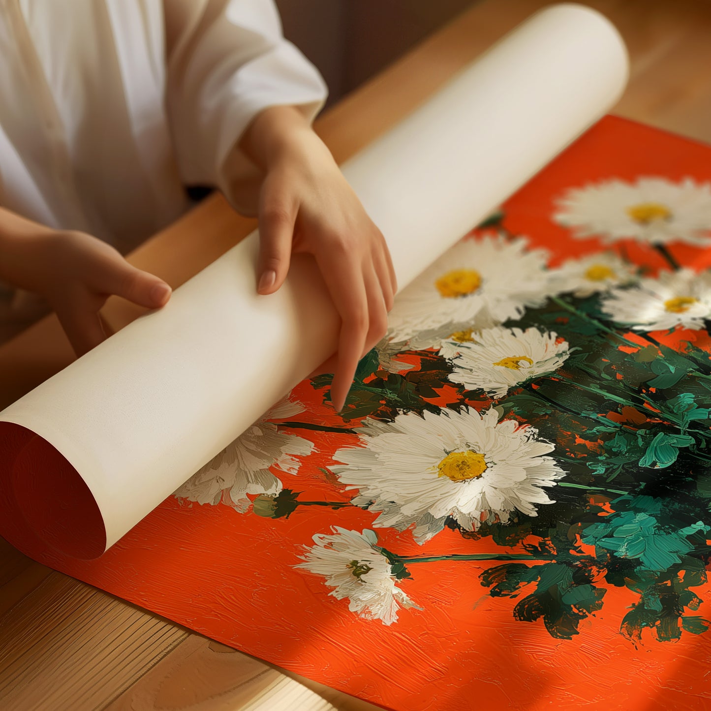 Daisies on Fire