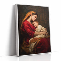 Eternal Embrace in Crimson and Gold