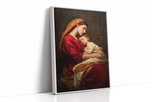 Eternal Embrace in Crimson and Gold