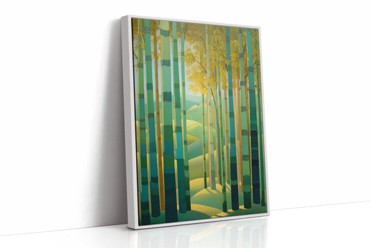 Bamboo Forest Leads To Dawn